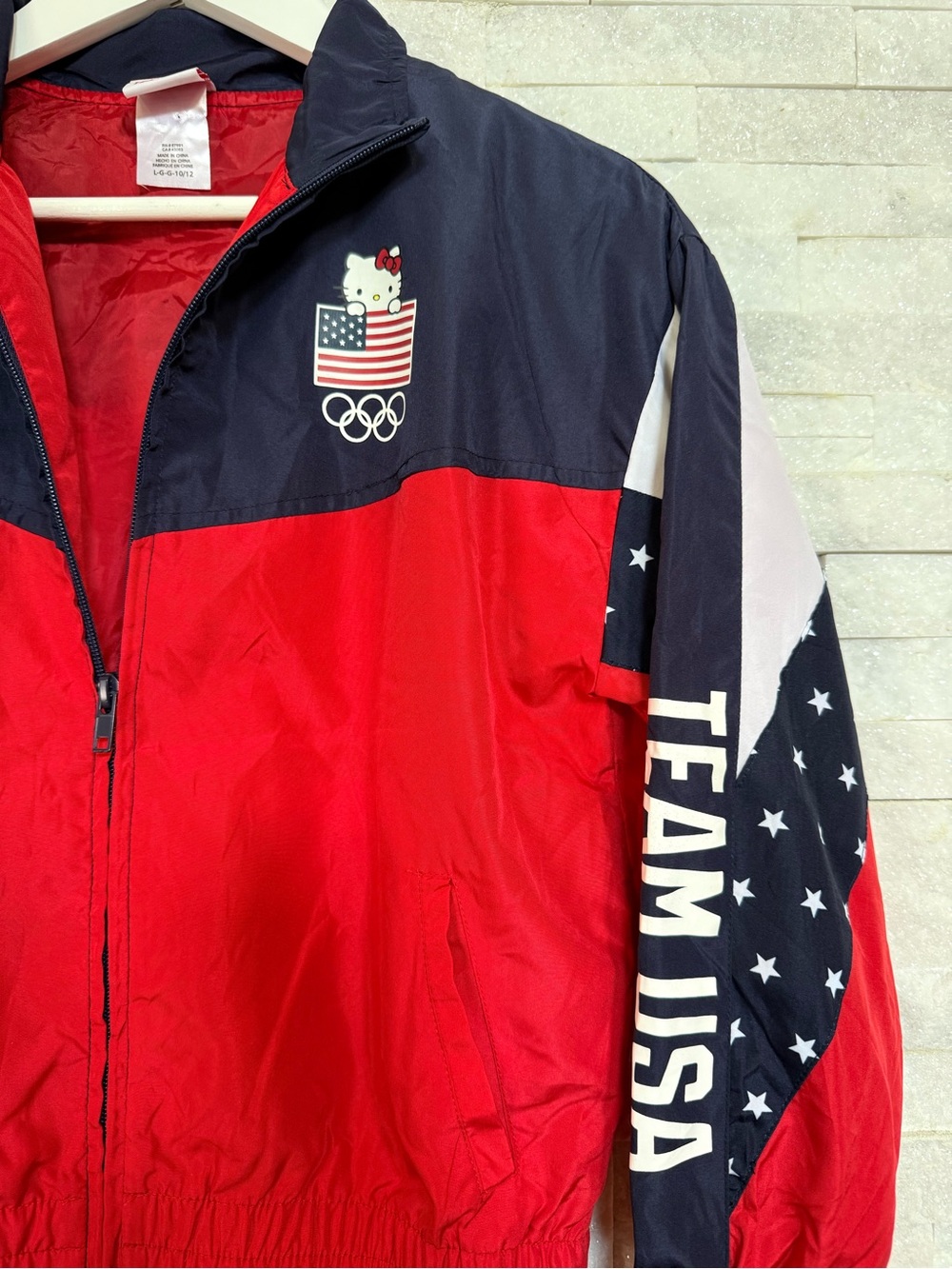 Hello Kitty + Team USA Windbreaker Jacket